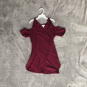 Off the shoulder top